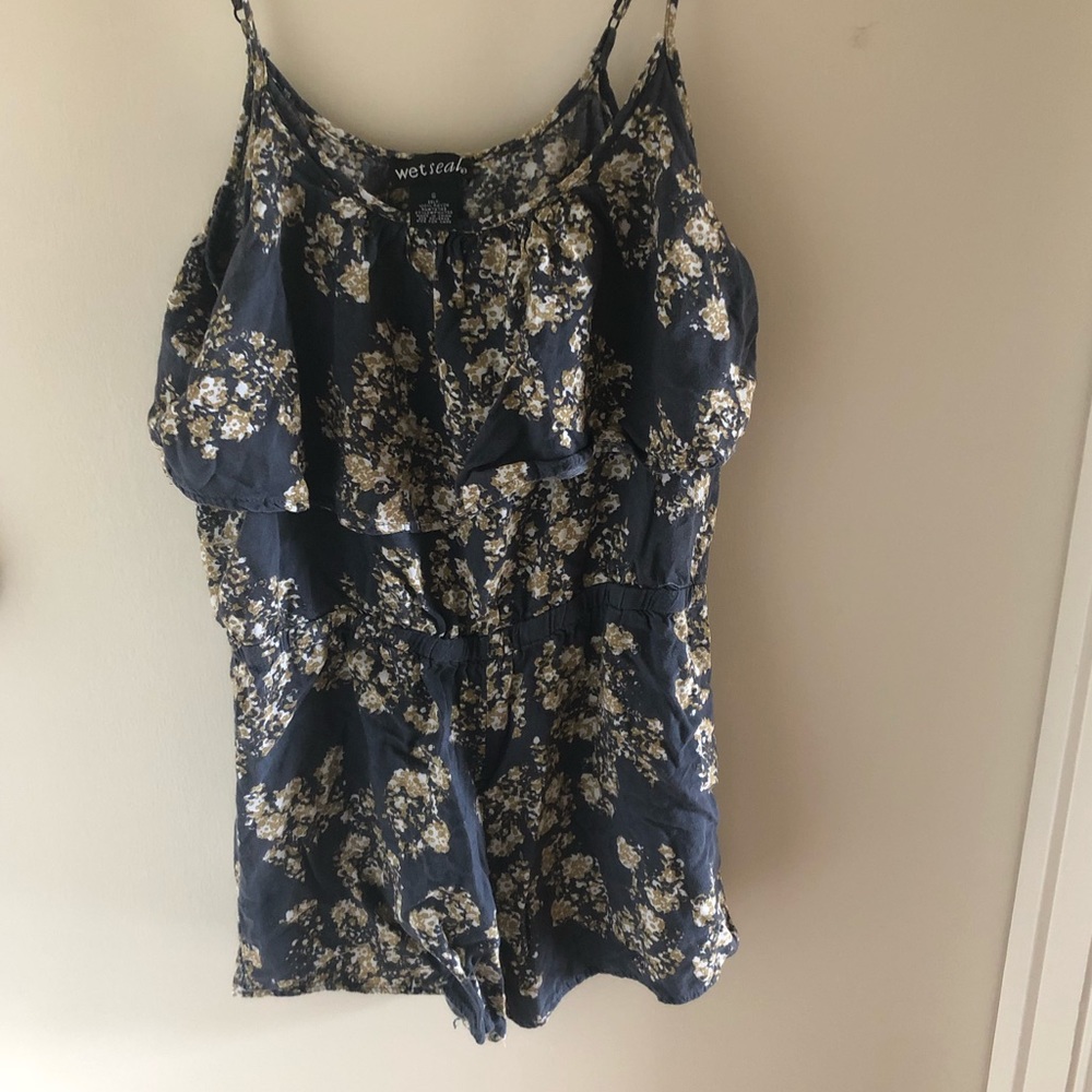 Wet Seal floral romper